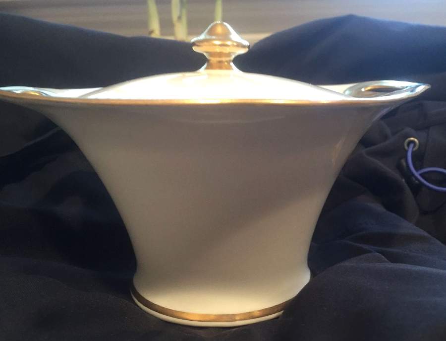 Schleiger 128 Sugar Bowl & Lid by Haviland-1
