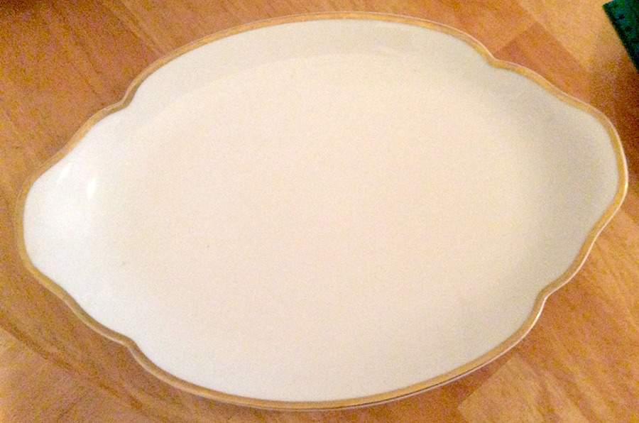 Schleiger 128 14" Oval Serving Platter by Haviland-1
