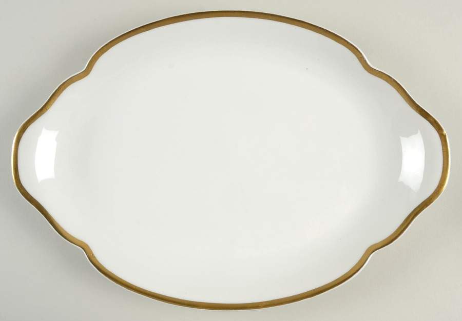 Schleiger 128 13" Oval Serving Platter by Haviland-1