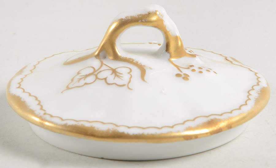 Schleiger 133 Lid for Sugar Bowl by Haviland-1