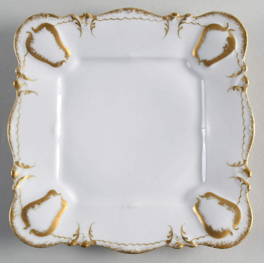 Schleiger 133 Square Cake Plate by Haviland-1
