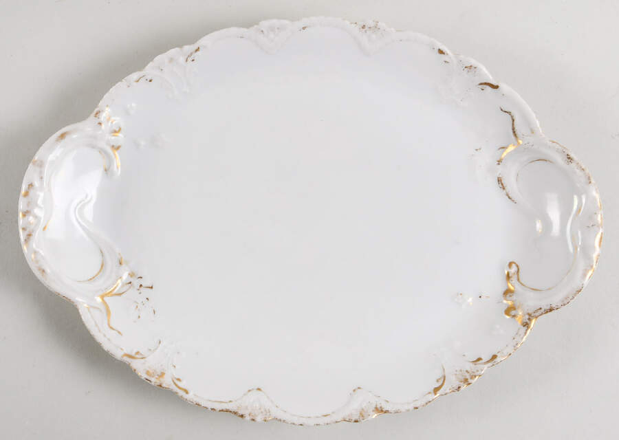Schleiger 133 11" Oval Serving Platter by Haviland-1