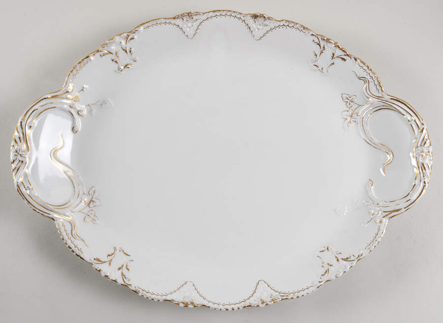 Schleiger 133 18" Oval Serving Platter by Haviland-1