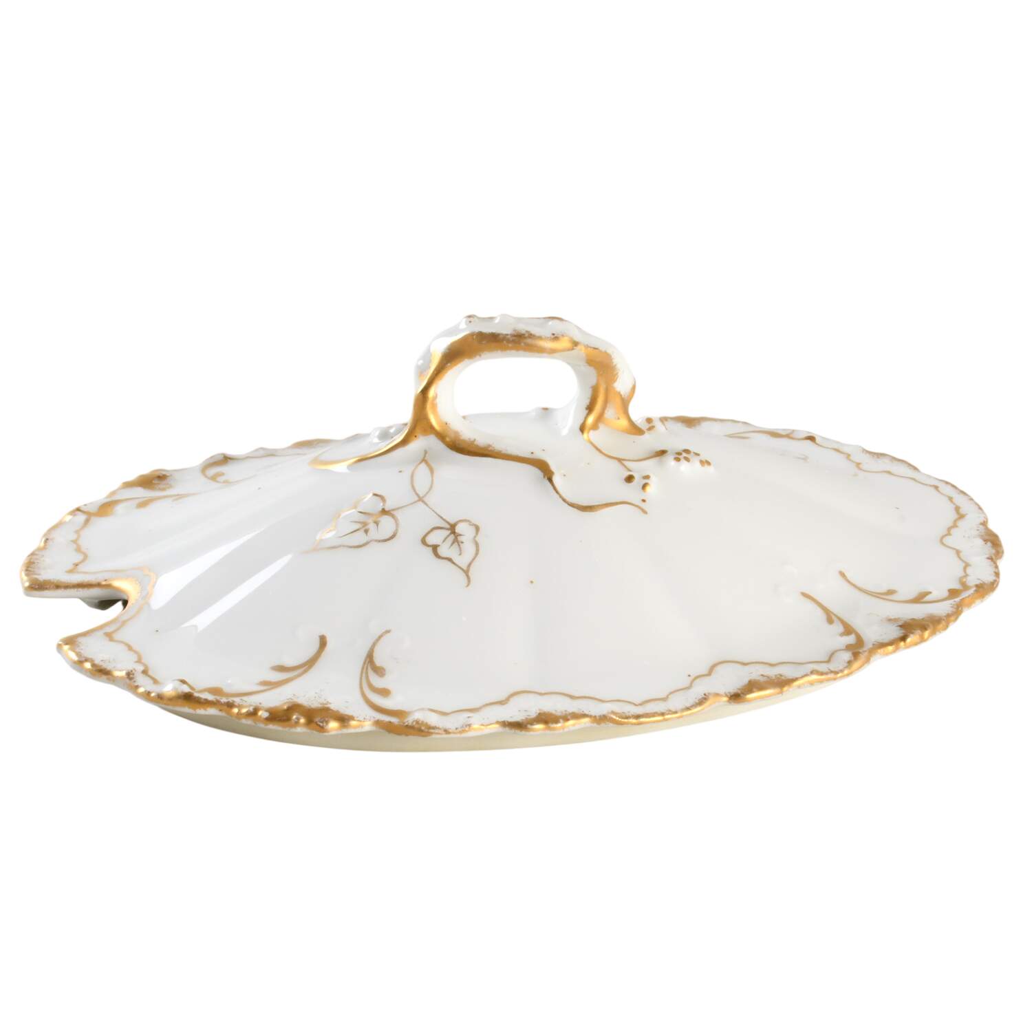 Schleiger 133 Lid for Gravy Boat by Haviland-1
