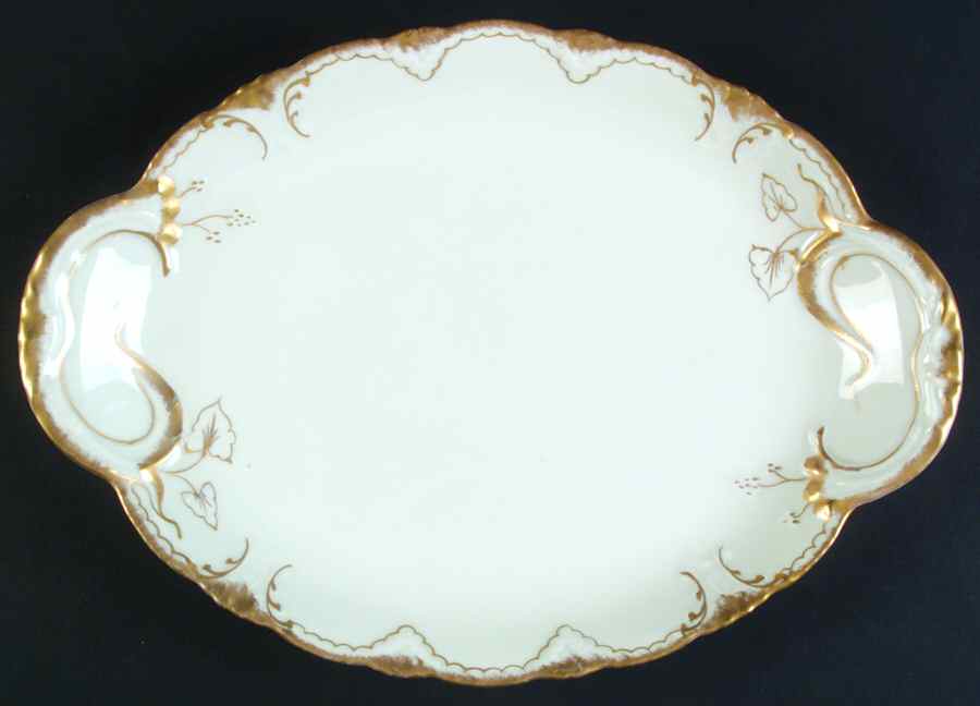 Schleiger 133 14" Oval Serving Platter by Haviland-1