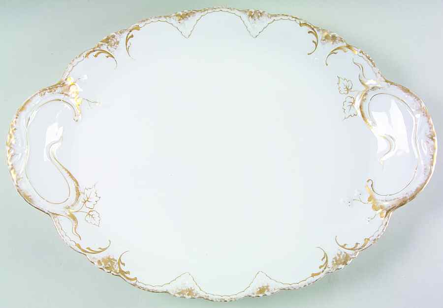 Schleiger 133 16" Oval Serving Platter by Haviland-1