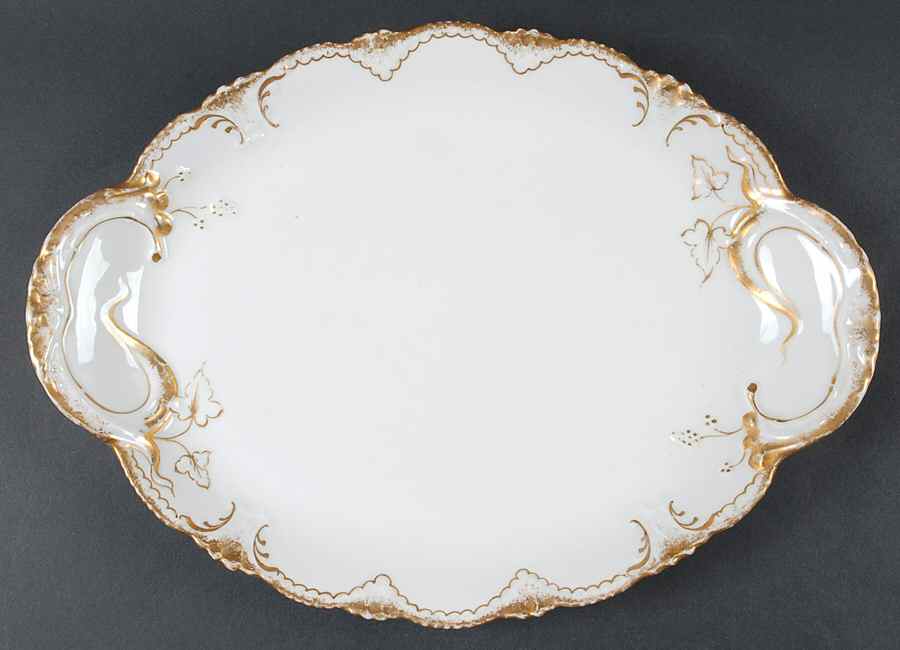 Schleiger 133 13" Oval Serving Platter by Haviland-1
