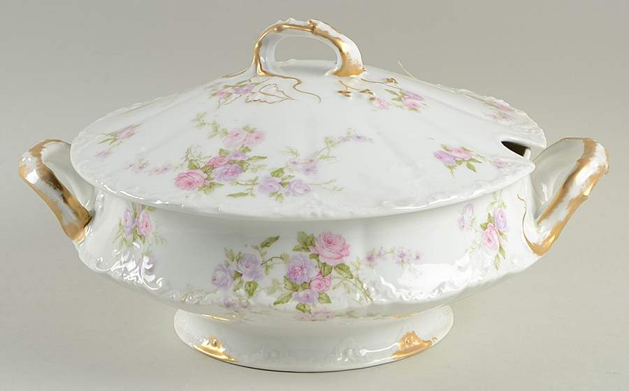 Schleiger 137f Tureen &  Lid by Haviland-1