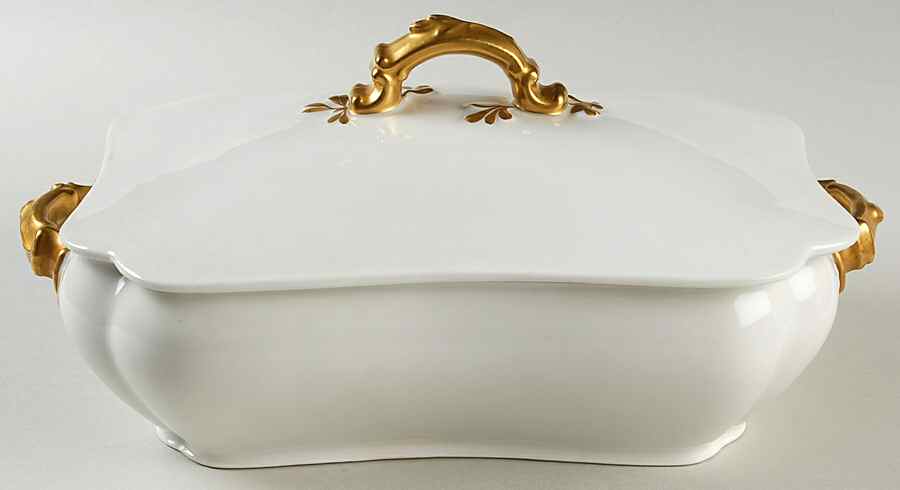 Schleiger 14 Rectangular Covered Vegetable by Haviland-1