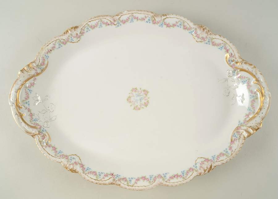 Schleiger 140 18" Oval Serving Platter by Haviland-1