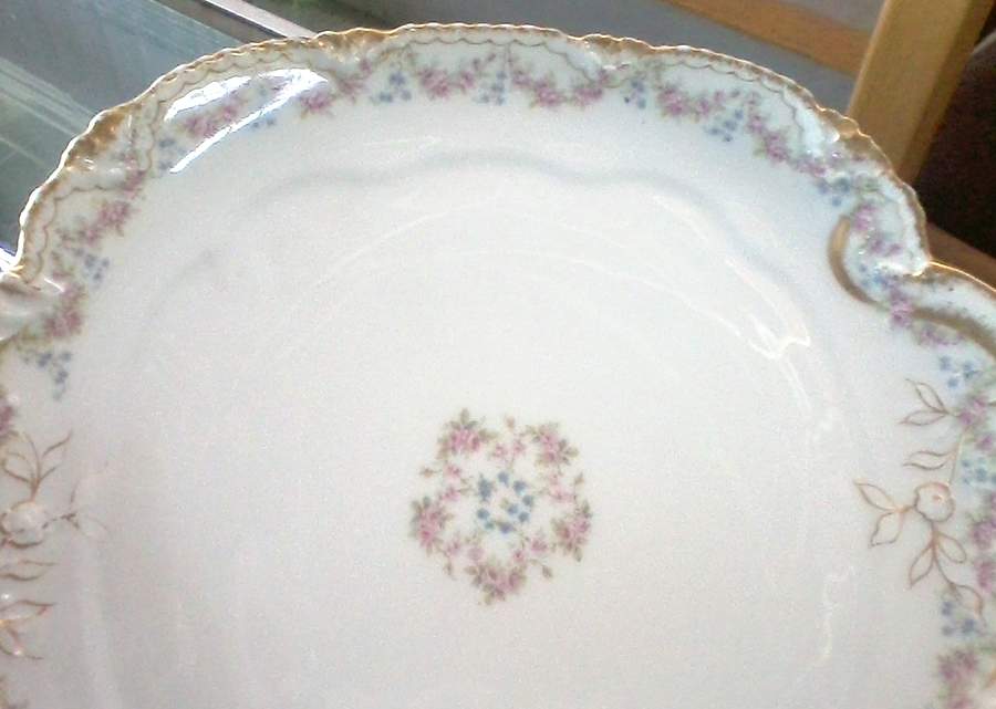Schleiger 140 Square Handled Cake Plate by Haviland-1