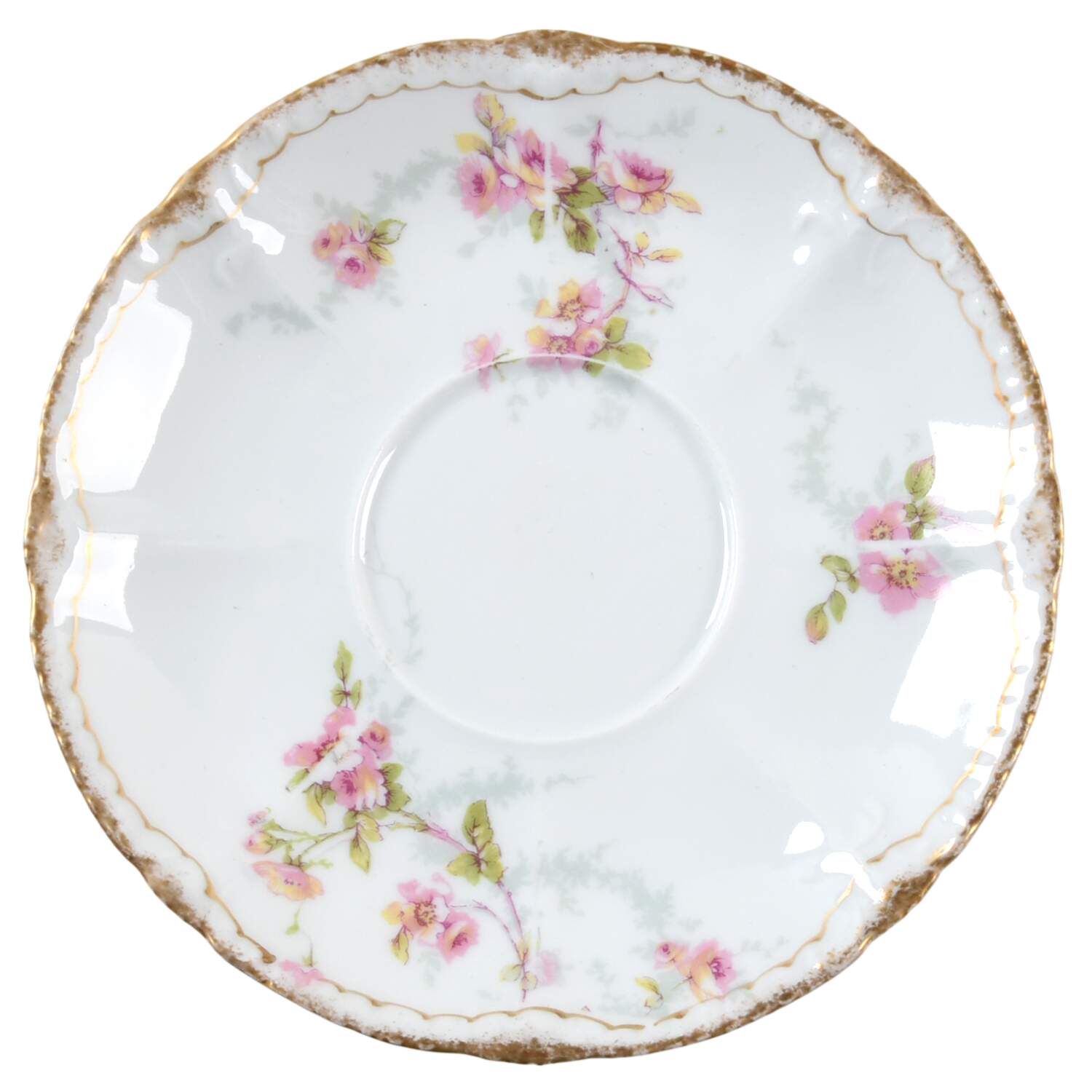 Schleiger 141D Saucer for Oversized Cup by Haviland-1