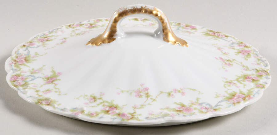 Schleiger 142 Lid for Round Vegetable by Haviland-1
