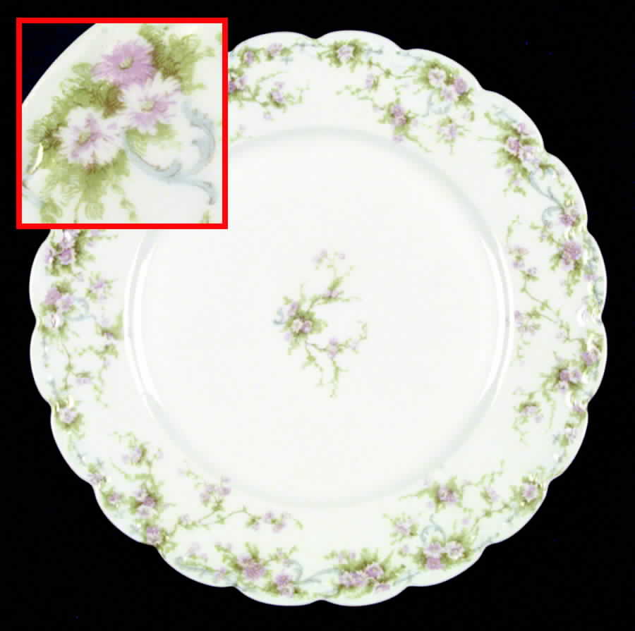 Schleiger 142 Dinner Plate by Haviland-1