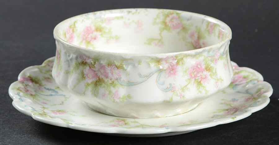 Schleiger 142 Ramekin & Saucer Set by Haviland-1