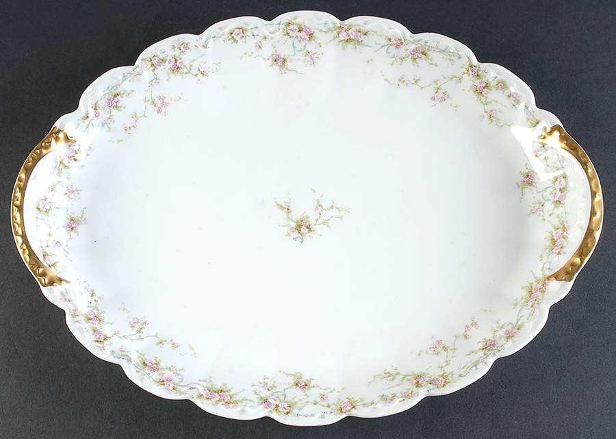 Schleiger 142 16" Oval Serving Platter by Haviland-1