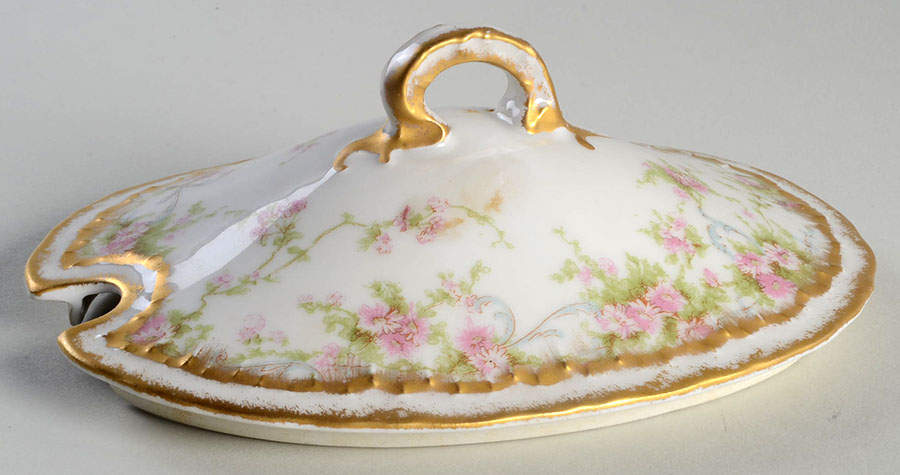 Schleiger 142a Lid for Gravy Boat by Haviland-1