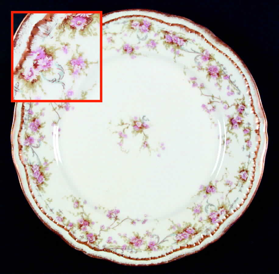 Schleiger 142a Dinner Plate by Haviland-1