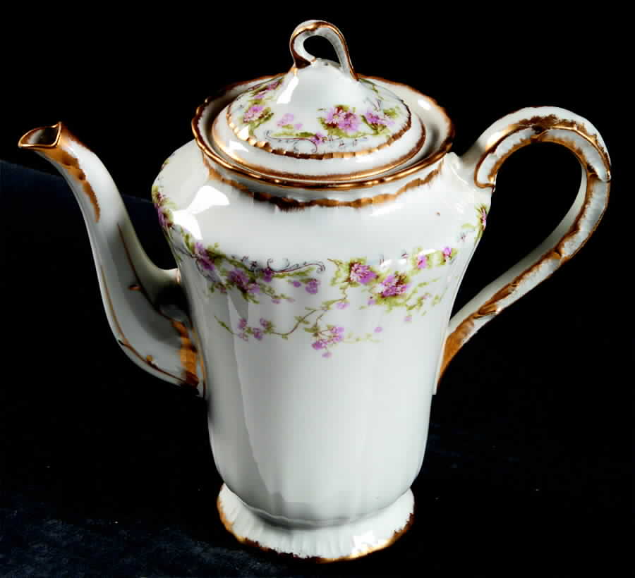 Schleiger 142a Coffee Pot & Lid by Haviland-1