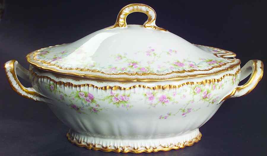 Schleiger 142a Tureen &  Lid by Haviland-1