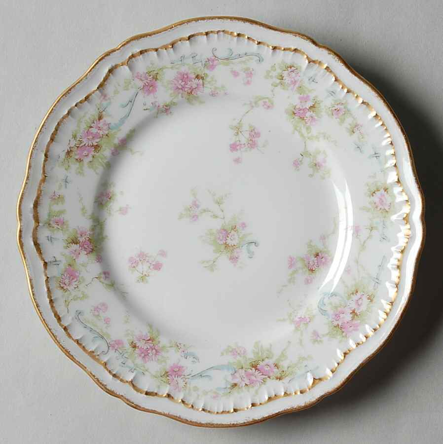 Schleiger 142a Bread & Butter Plate by Haviland-1