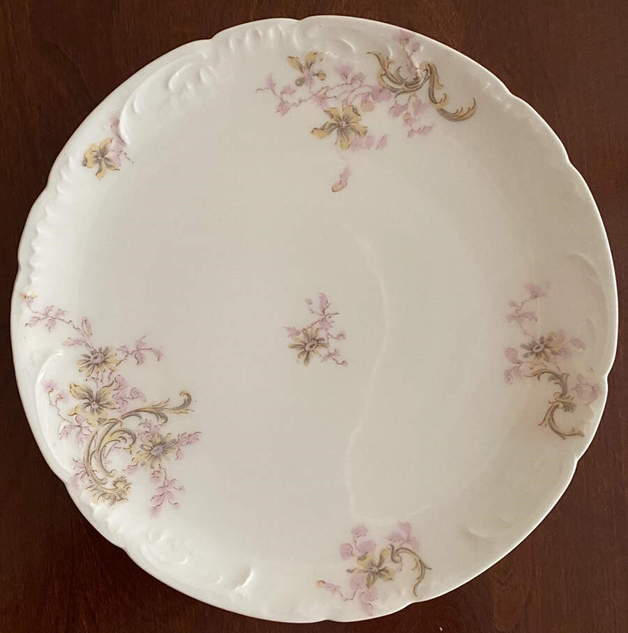 Schleiger 143b Coupe Salad Plate by Haviland-1
