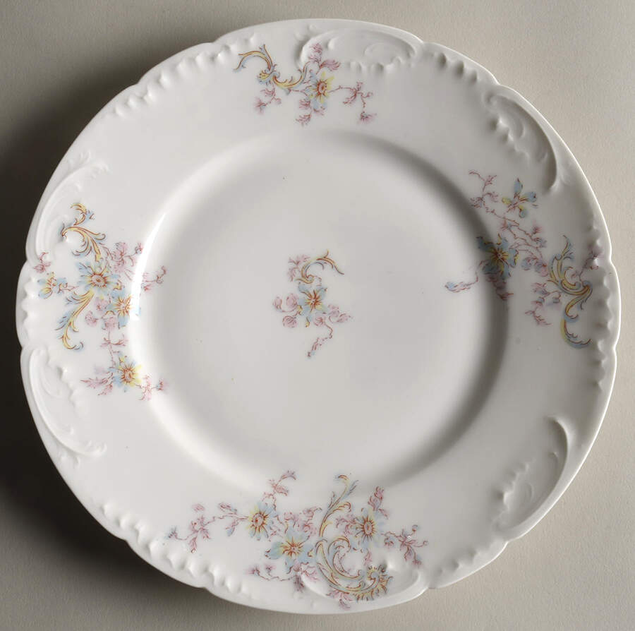 Schleiger 143b Salad Plate by Haviland-1
