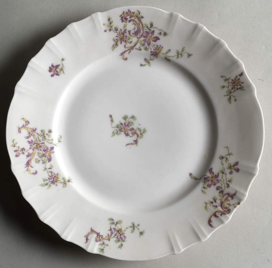 Schleiger 143e Luncheon Plate by Haviland-1