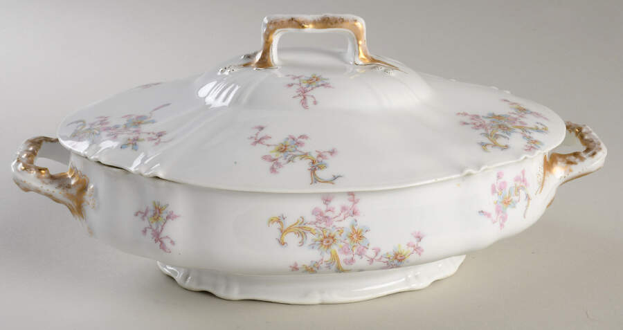 Schleiger 143i Oval Covered Vegetable by Haviland-1