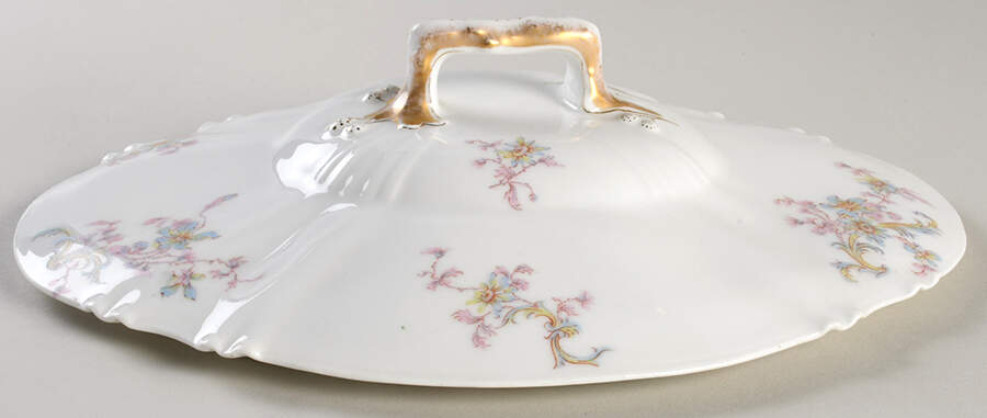 Schleiger 143i Lid for Oval Vegetable by Haviland-1