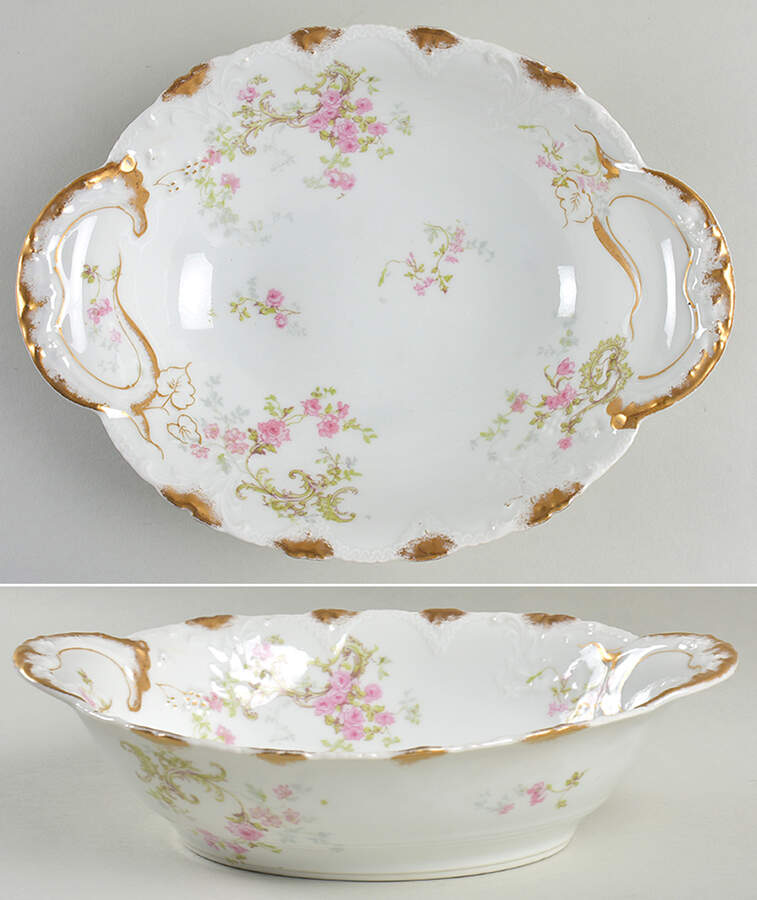 Schleiger 144 10" Oval Vegetable Bowl by Haviland-1