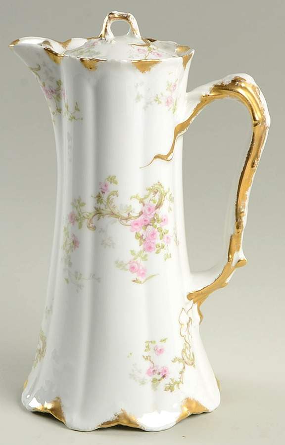 Schleiger 144 Chocolate Pot & Lid by Haviland-1