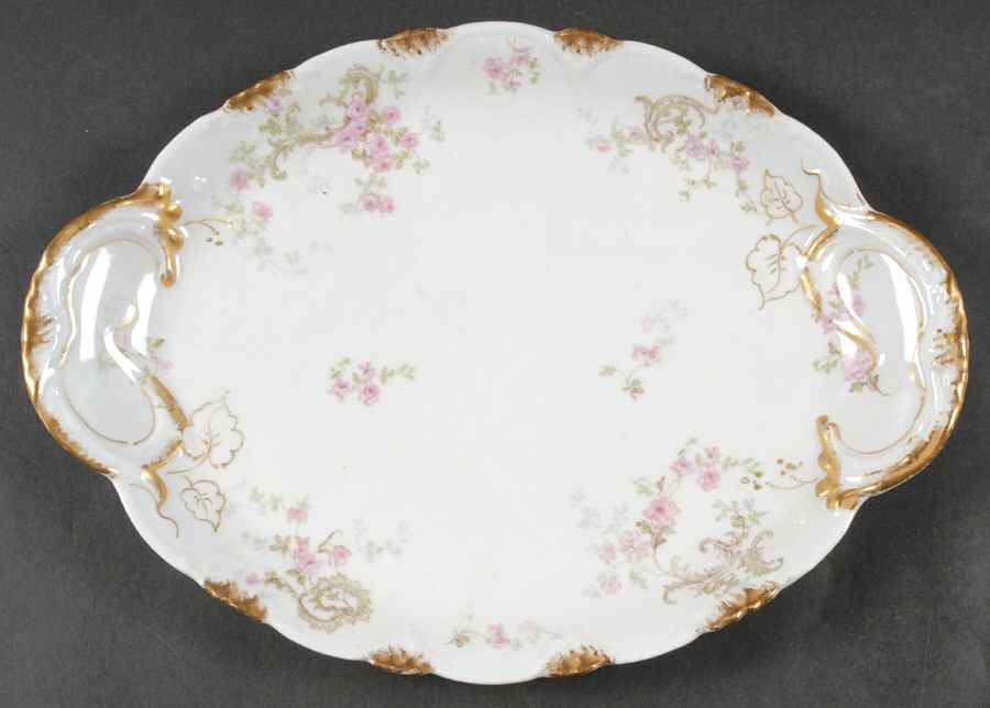 Schleiger 144 14" Oval Serving Platter by Haviland-1