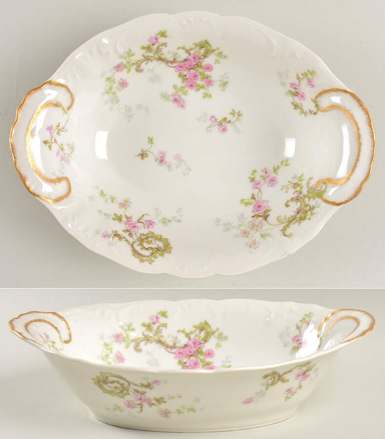Schleiger 144a 9" Oval Vegetable Bowl by Haviland-1
