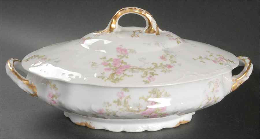 Schleiger 144a Oval Covered Vegetable by Haviland-1