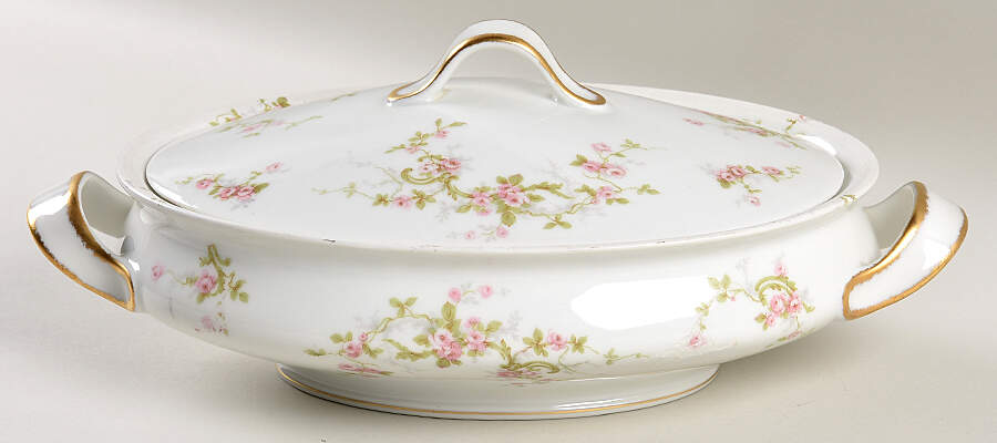 Schleiger 144D Oval Covered Vegetable by Haviland-1