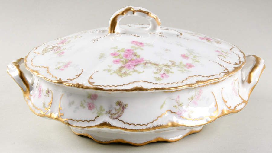 Schleiger 144F Round Covered Vegetable by Haviland-1