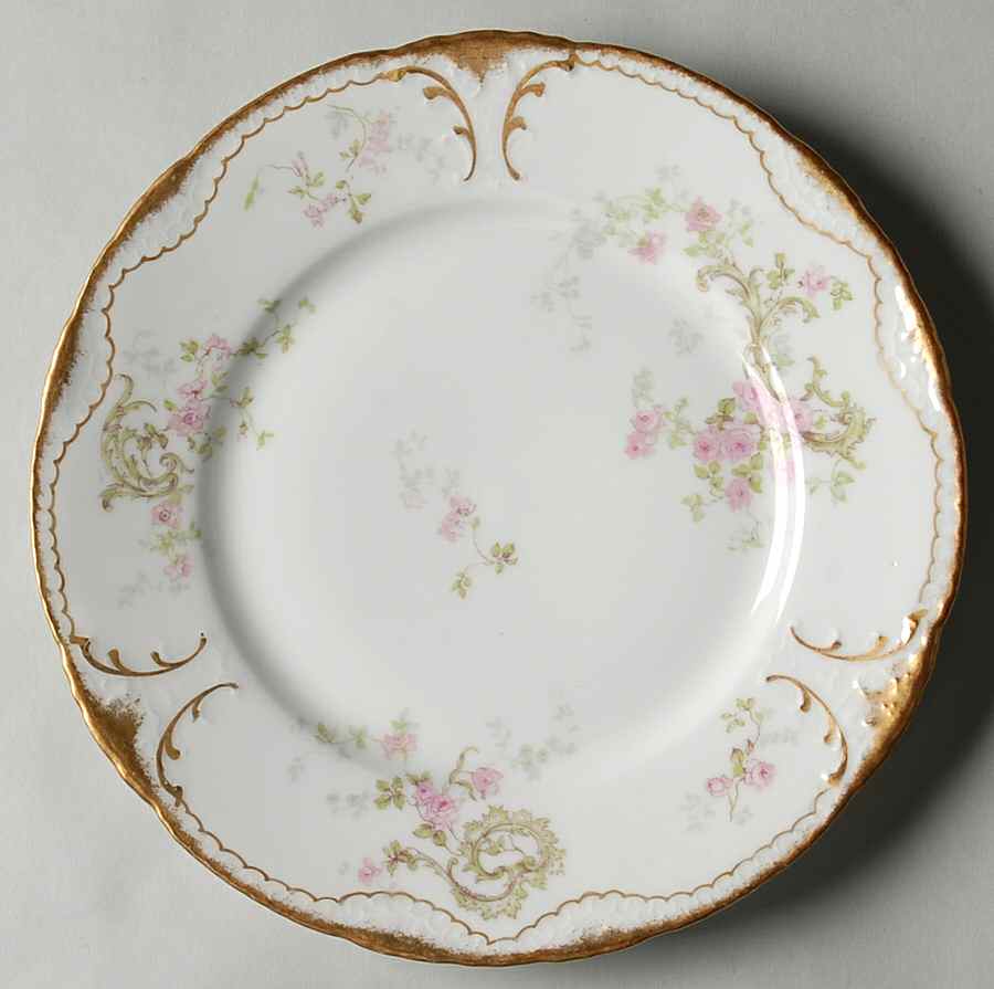 Schleiger 144F Luncheon Plate by Haviland-1