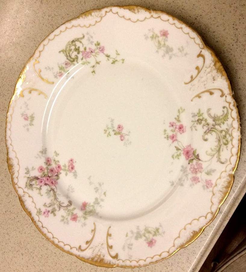 Schleiger 144F Large Dinner Plate by Haviland-1