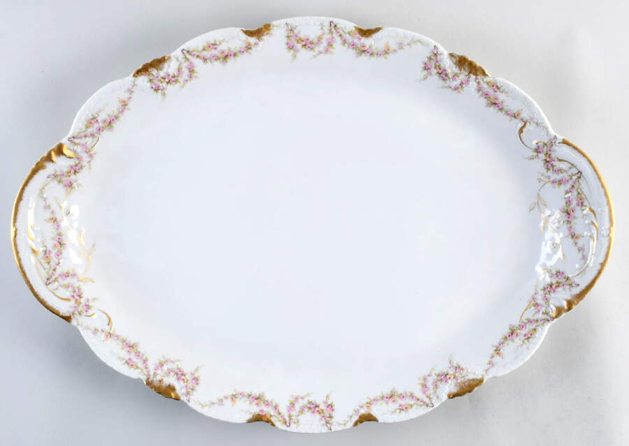 Schleiger 145 21" Oval Serving Platter by Haviland-1