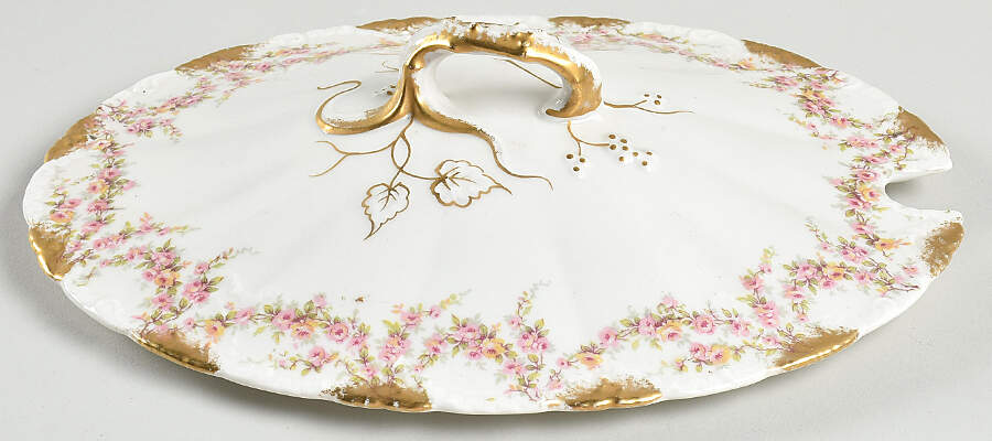 Schleiger 145 Lid for Oval Tureen by Haviland-1