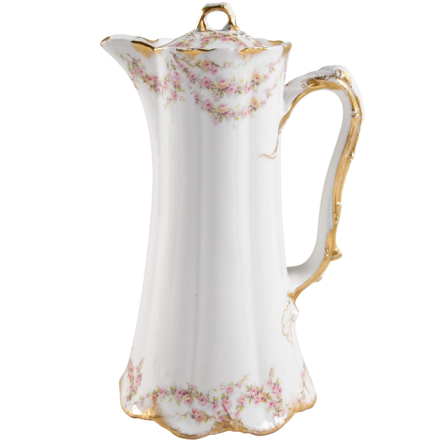 Schleiger 145 Chocolate Pot & Lid by Haviland-1
