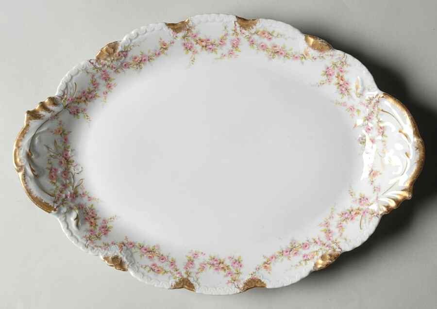 Schleiger 145 11" Oval Serving Platter by Haviland-1