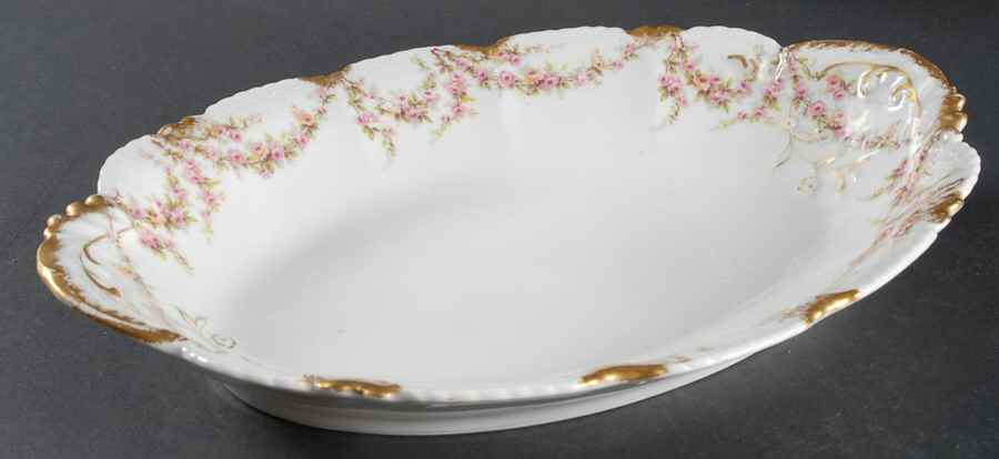 Schleiger 145 12" Oval Serving Platter by Haviland-1