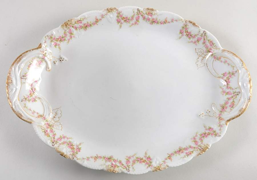 Schleiger 145 16" Oval Serving Platter by Haviland-1