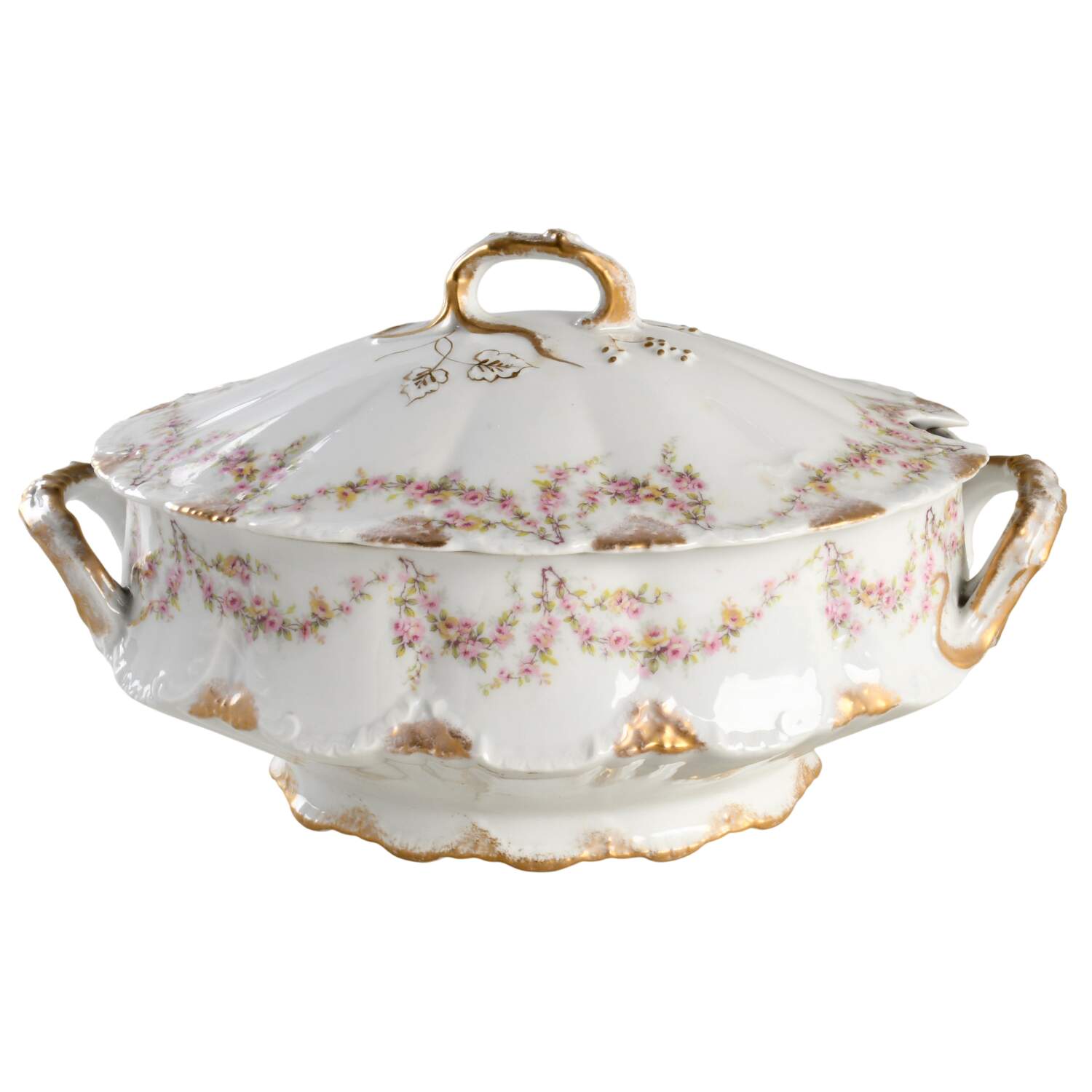 Schleiger 145c Oval Tureen & Lid by Haviland-1