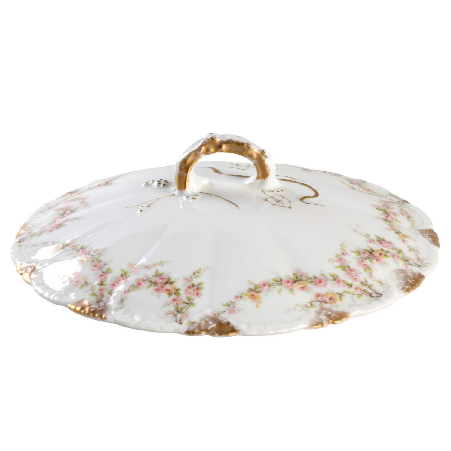 Schleiger 145c Lid for Round Vegetable by Haviland-1