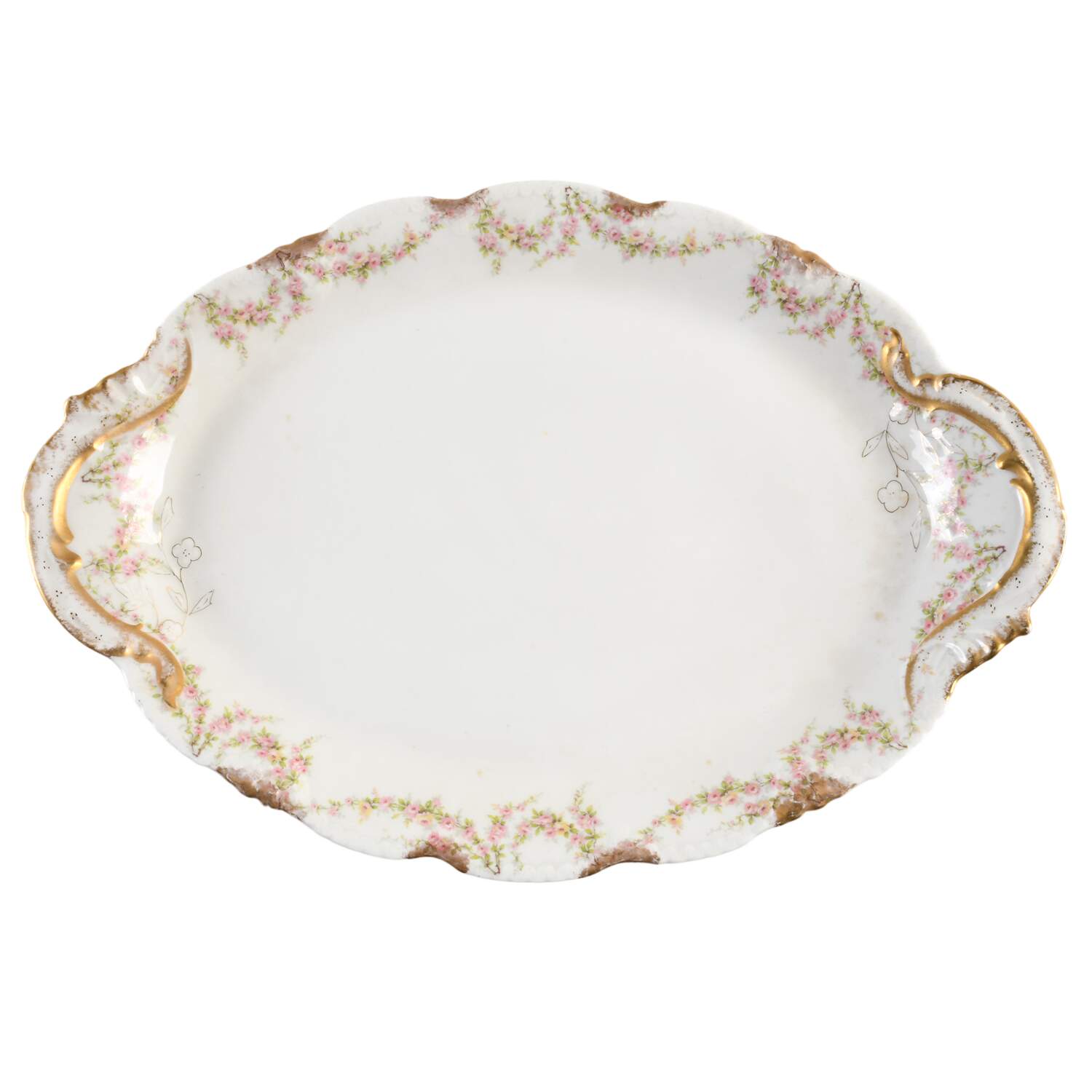 Schleiger 145c 16" Oval Serving Platter by Haviland-1