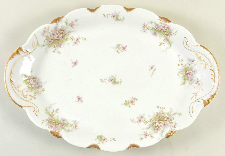 Schleiger 146 18" Oval Serving Platter by Haviland-1