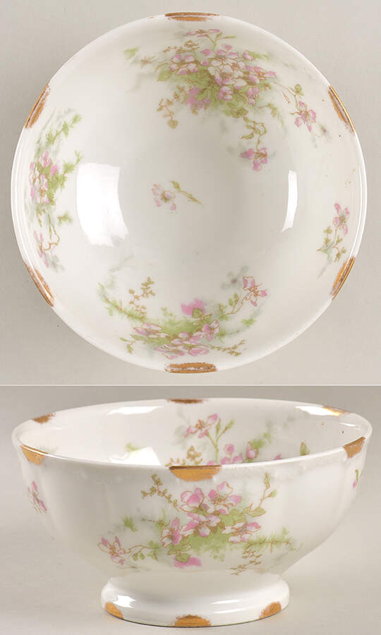 Schleiger 146 Cranberry Bowl by Haviland-1